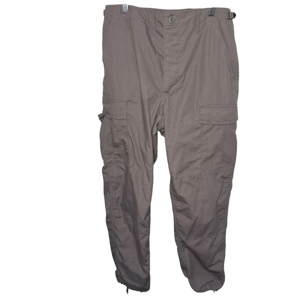 Propper Women’s Tactical Cargo Utility Pants Drawstring Hem Gray Size S